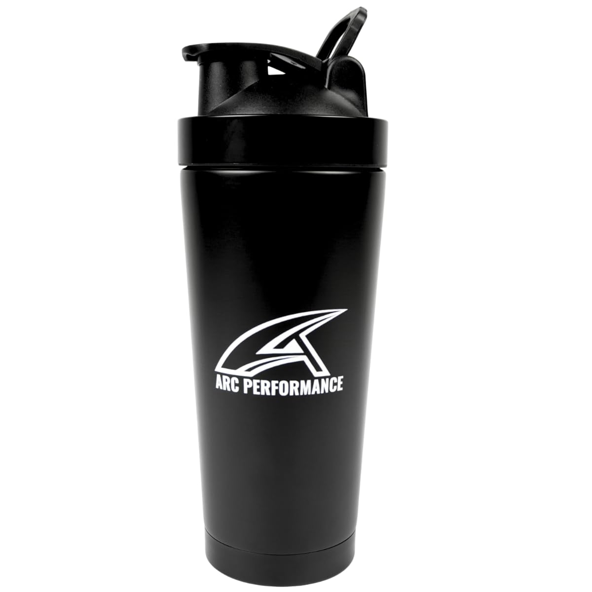 Arc Performance Shaker Frontansicht mit geöffnetem Trinkverschluss